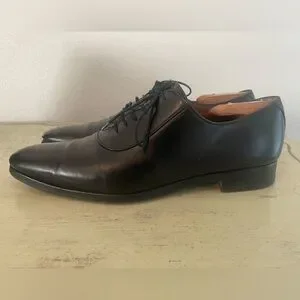 Gucci | Shoes | Gucci Made In Italy Lace Up Plain Toe Oxford  display picture 1